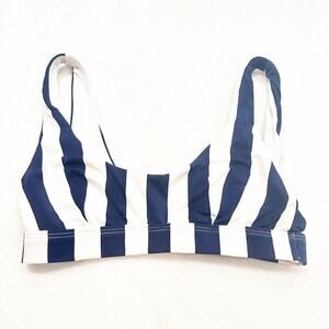 Cikada Stripe Bikini Top sz XS (2)